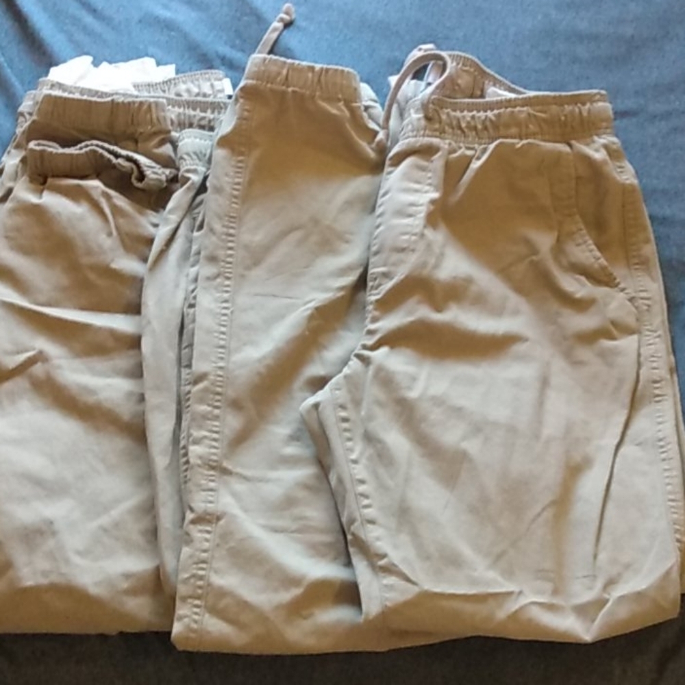 Old navy khaki joggers